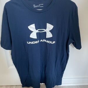 Under Armour Men's Navy Short Sleeve Tee
